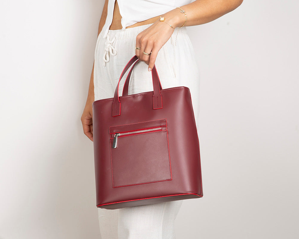 Valetto Leather Tote Bag