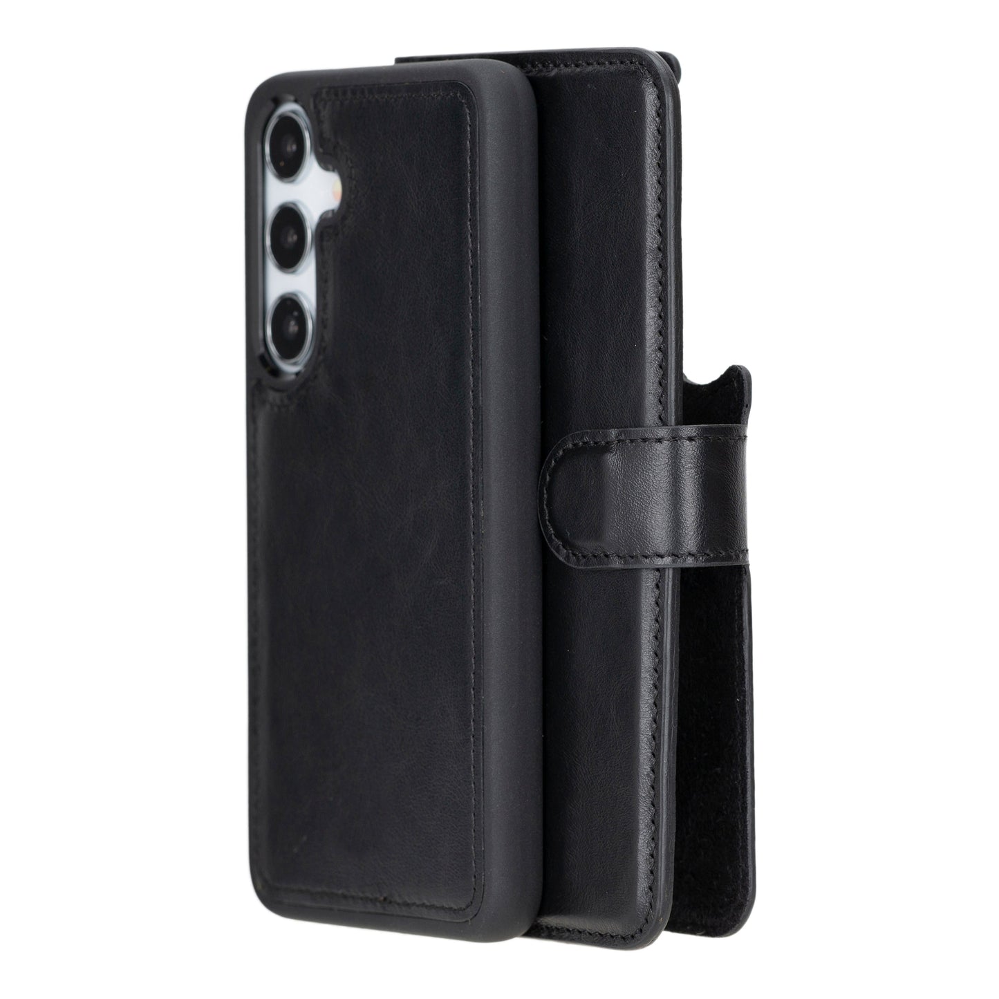 Étuis portefeuille en cuir pour Samsung Galaxy S24 Series RFID - MW