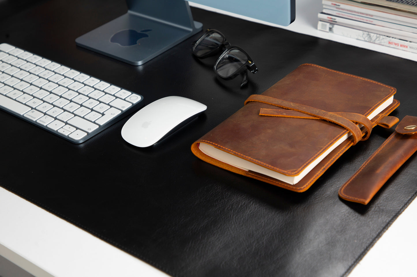 Leather Natural Desk Mat (91 cm x 48 cm)