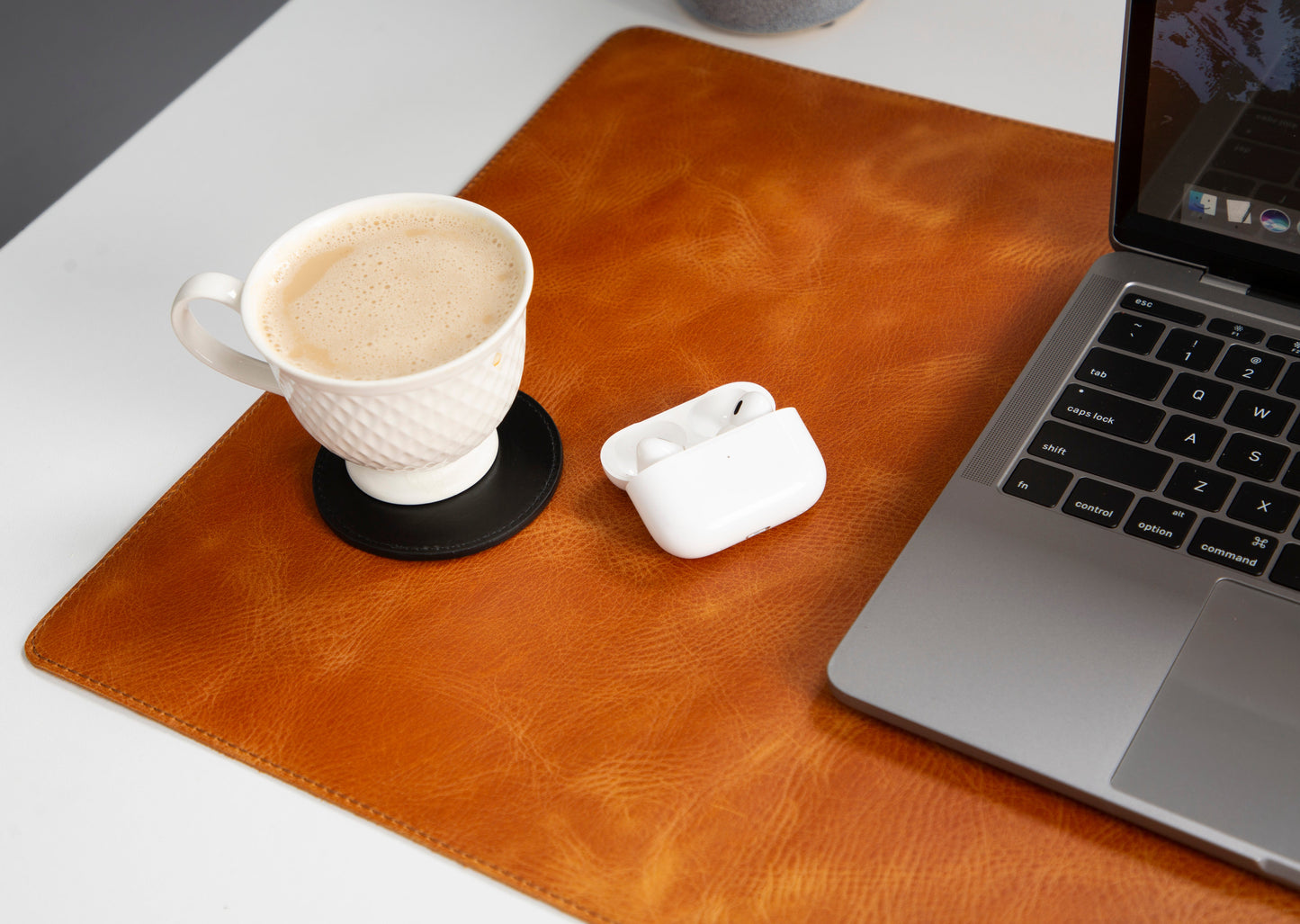 Leather Natural Desk Mat (91 cm x 48 cm)