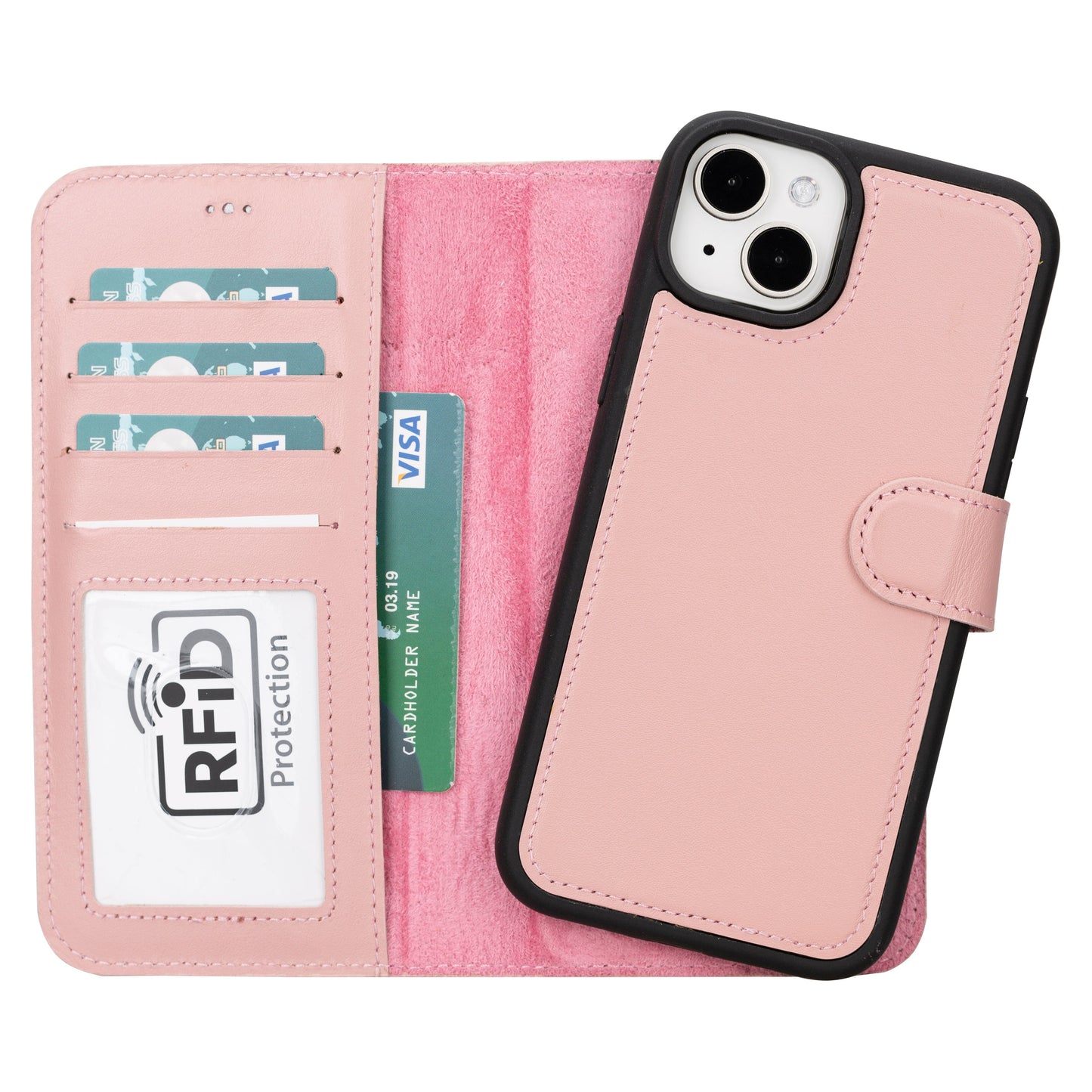 Magic iPhone 16 Series Leather Wallet Case