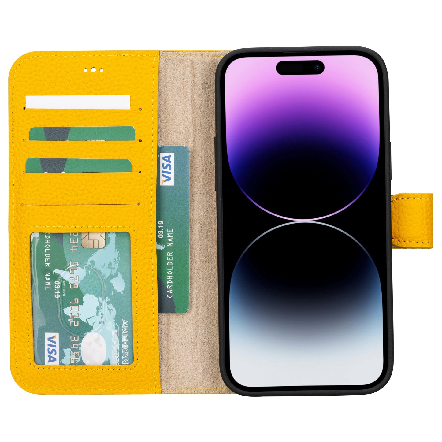 Magic iPhone 16 Series Leather Wallet Case