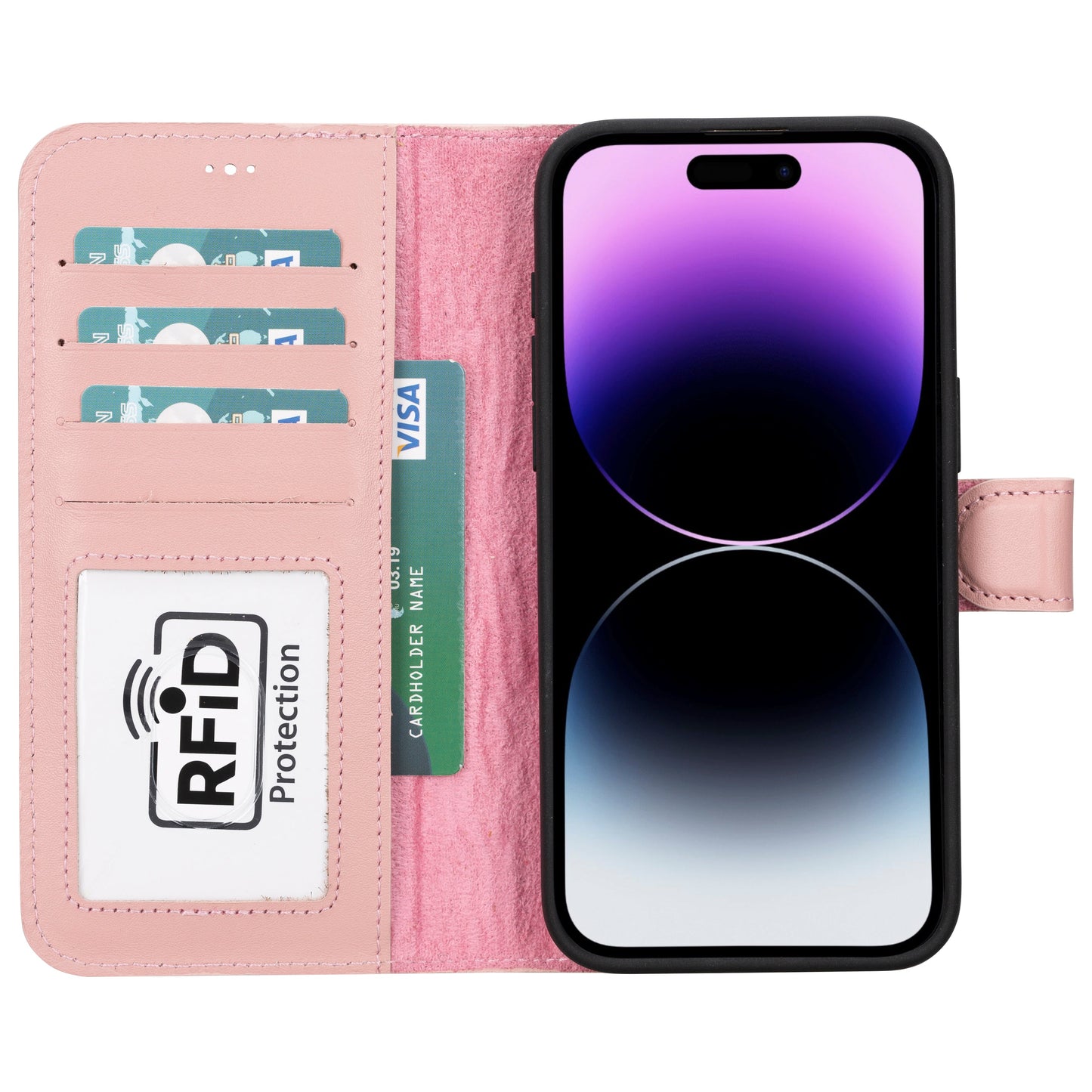 Magic iPhone 16 Series Leather Wallet Case