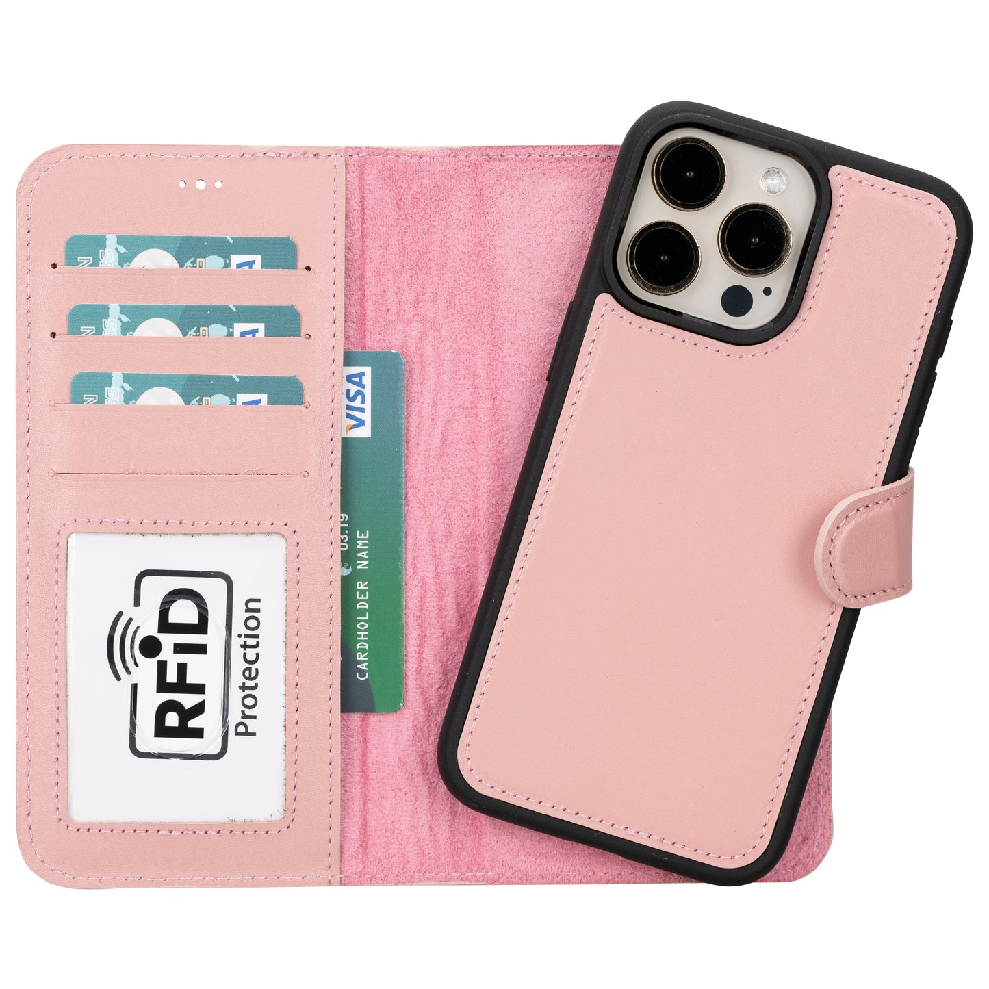 Magic iPhone 16 Series Leather Wallet Case