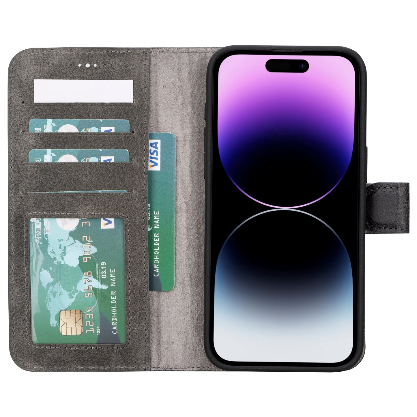 Magic iPhone 16 Series Leather Wallet Case