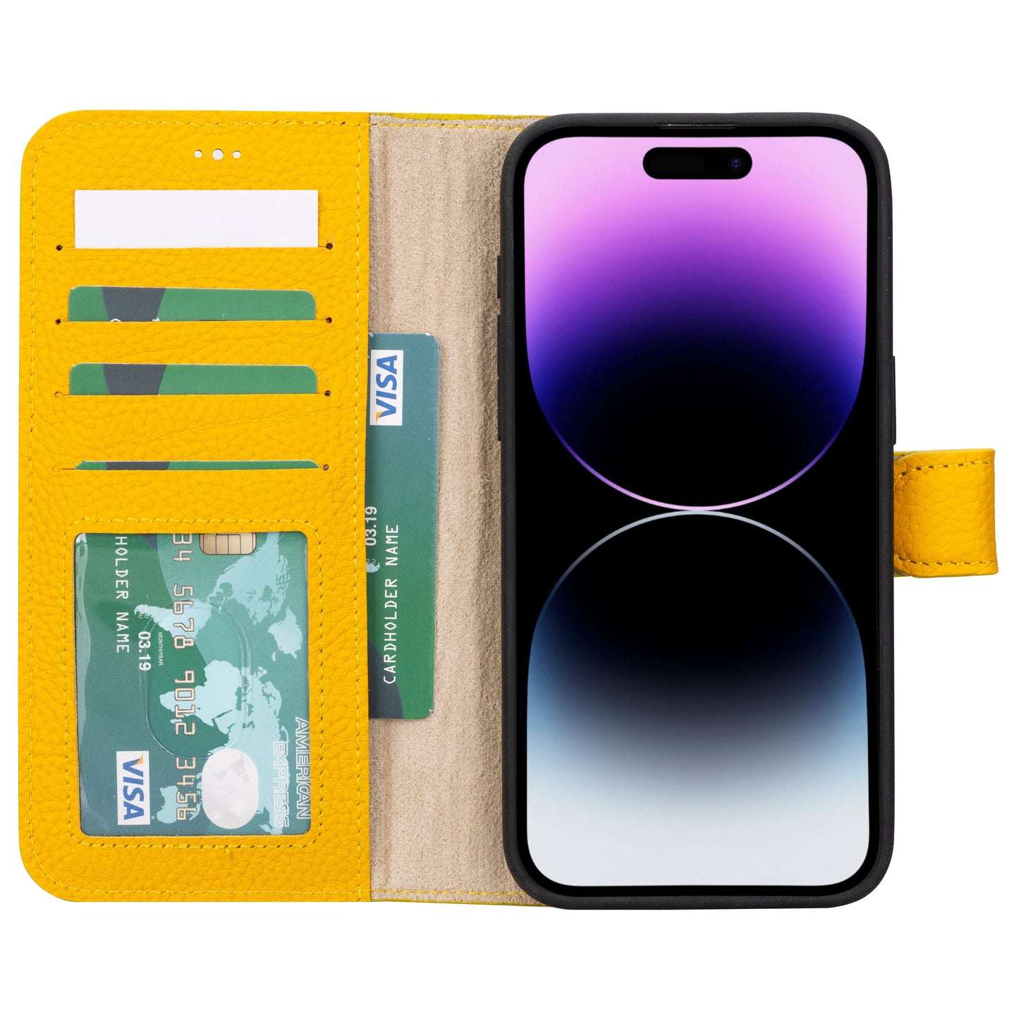 Magic iPhone 16 Series Leather Wallet Case