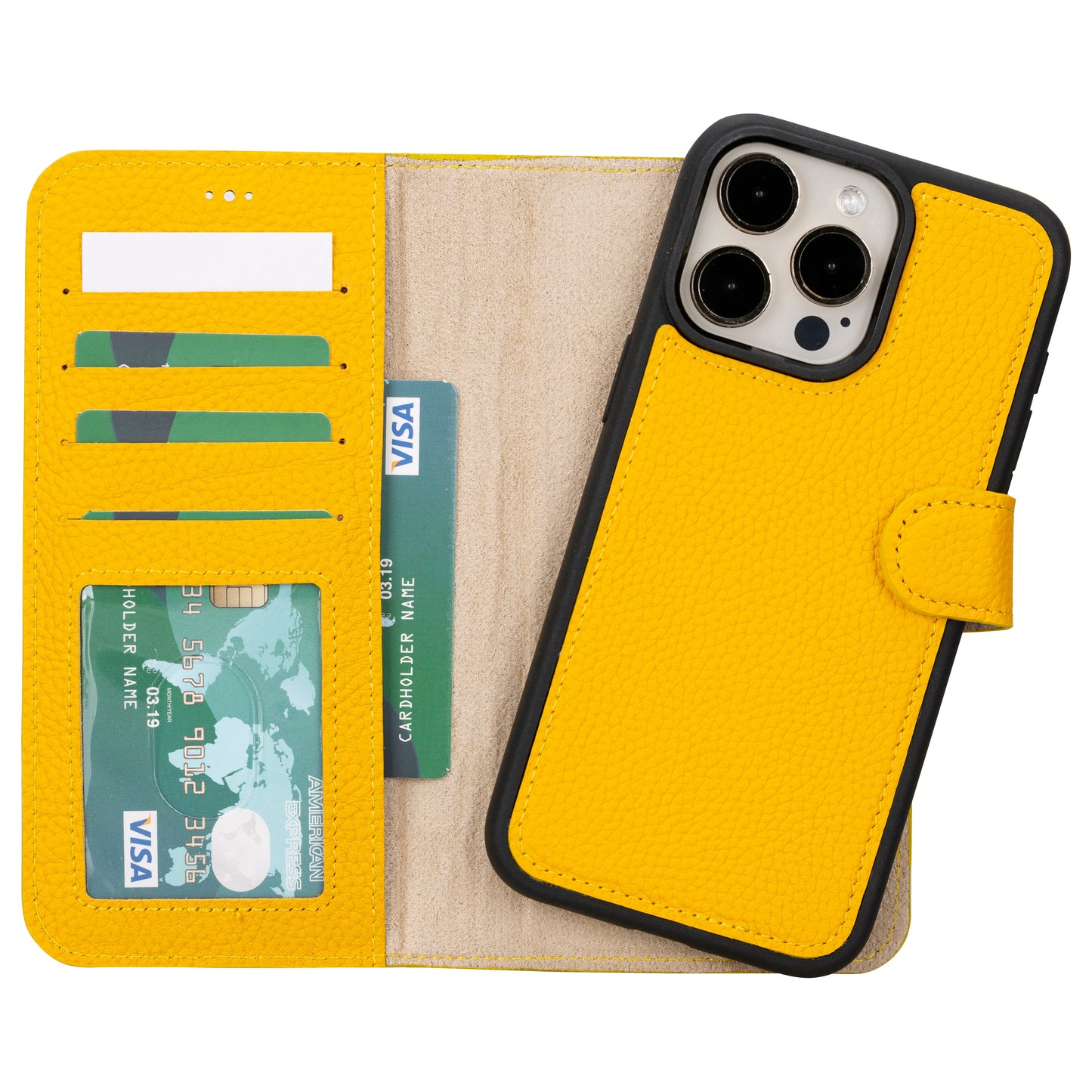 Magic iPhone 16 Series Leather Wallet Case