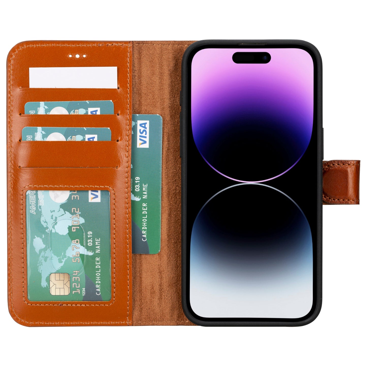 Magic iPhone 16 Series Leather Wallet Case