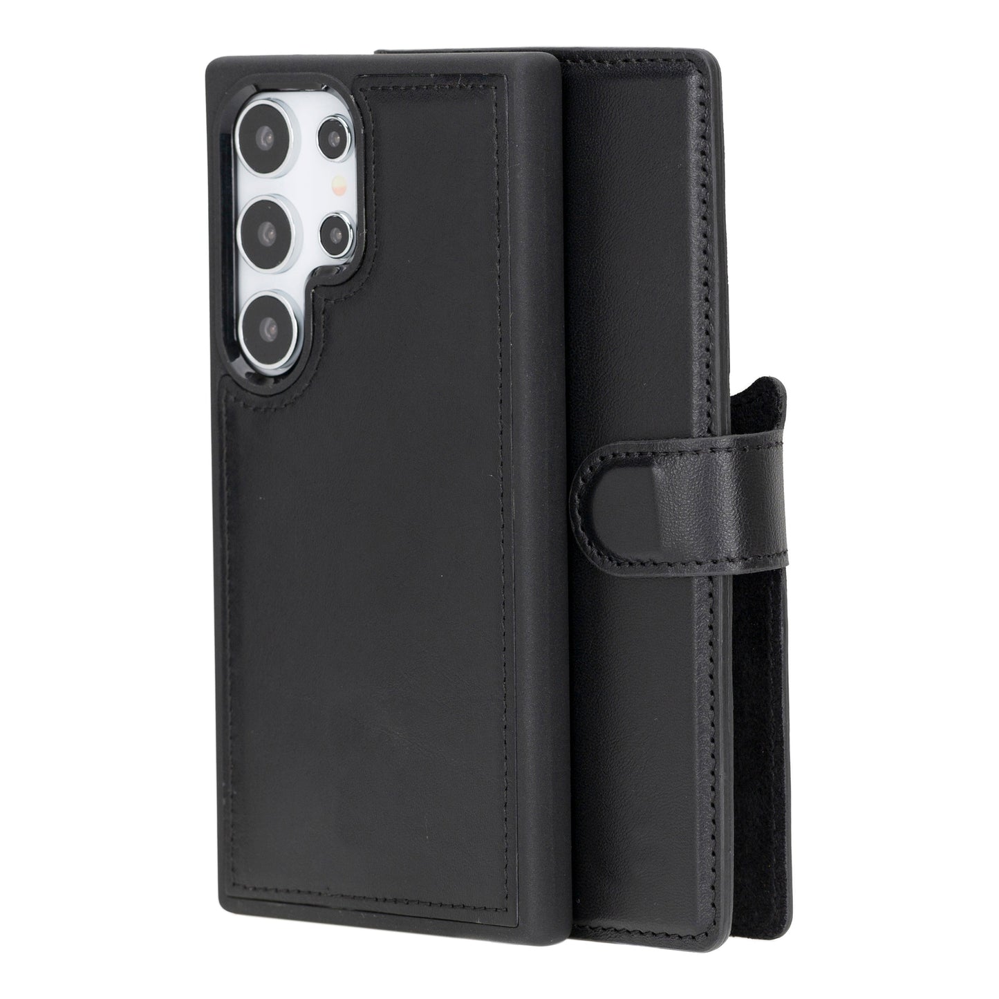 Étuis portefeuille en cuir pour Samsung Galaxy S24 Series RFID - MW