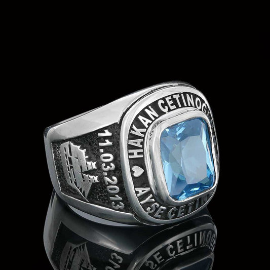 925 Sterling Silver Darling Photo Ring by SWISS PLUS - Photo Collection - view 2