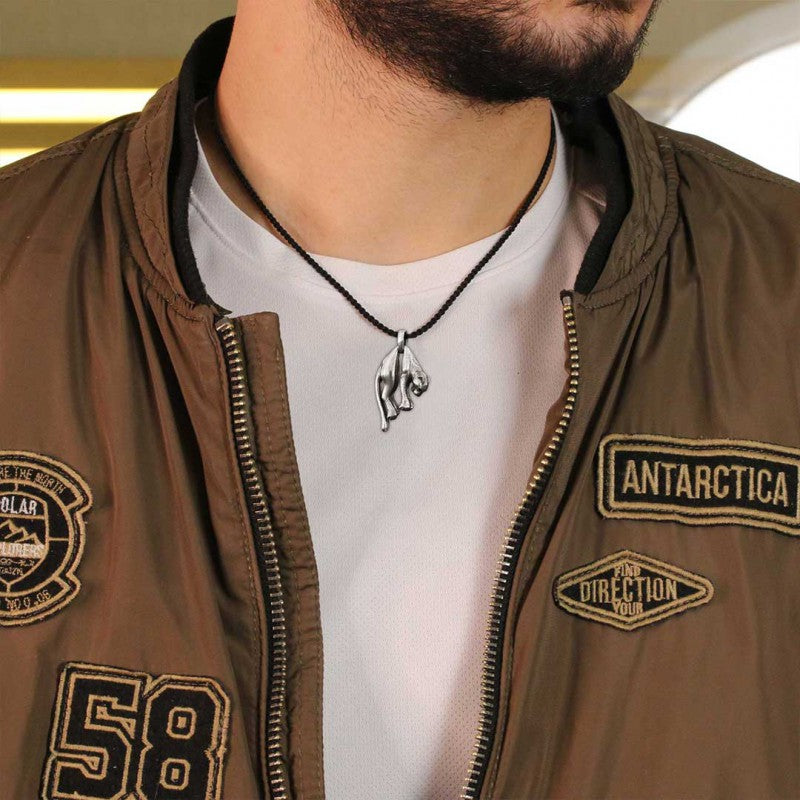 925 Sterling Silver Pendant Necklace Panther