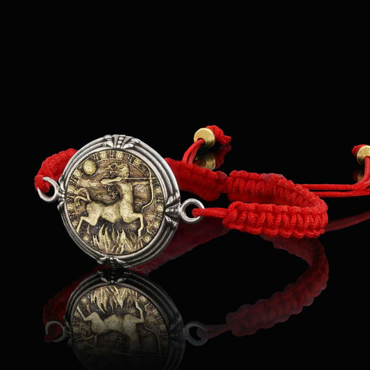 925 Sterling Silver Sagittarius Bracelet by SWISS PLUS - Zodiac Collection - view 2