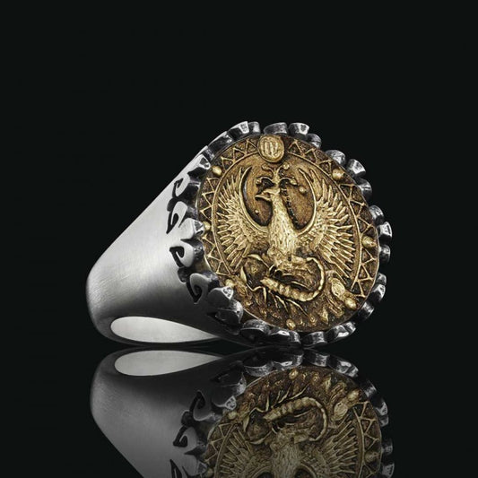 925 Sterling Silver Scorpio Sign Ring - view 2