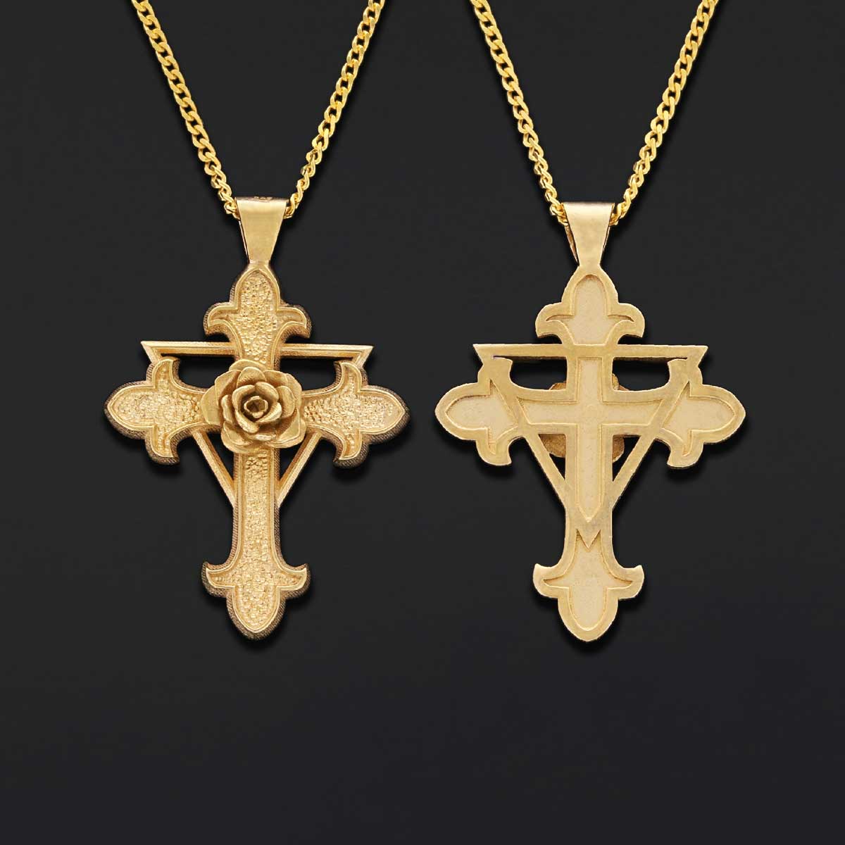 Amorc Jewelry, Rosicrucian Jewelry, Rosae Crucis Amorc Pendant, Rosae Crucis Necklace - view 5