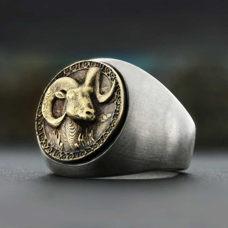 Aries Horoscope Ring