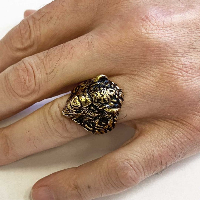 Bison Ring by SWISS PLUS - Unique Design Rings - view 5