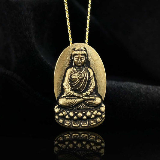Buddha Pendant by SWISS PLUS - Buddhist Jewelry Collection - view 2