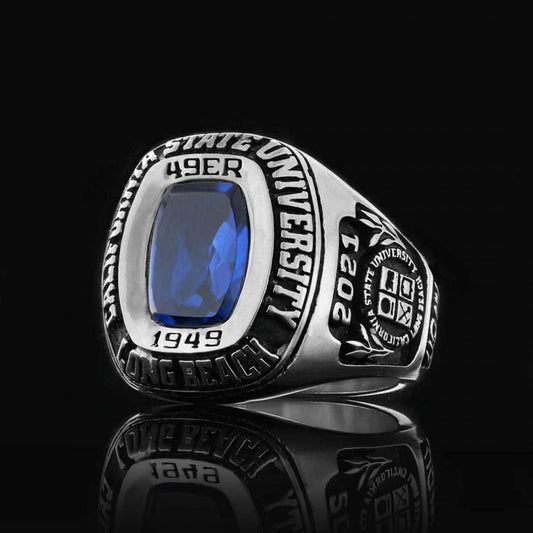 California States University Class Ring Long Beach by SWISS PLUS - Custom College Class Rings - view 2