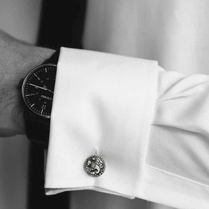 Capricorn Cufflink by SWISS PLUS - Zodiac Collection - view 6