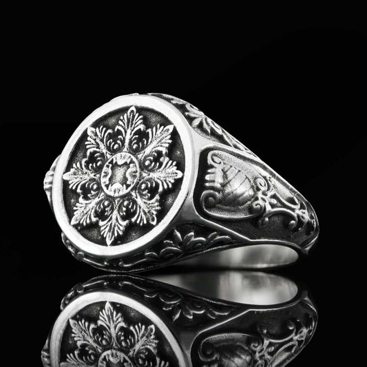 Celtic Silver Ring - view 2
