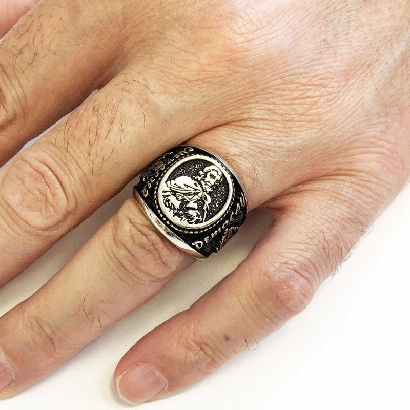 Chevalier De Molay Ring by SWISS PLUS - Unique Design Rings - view 7