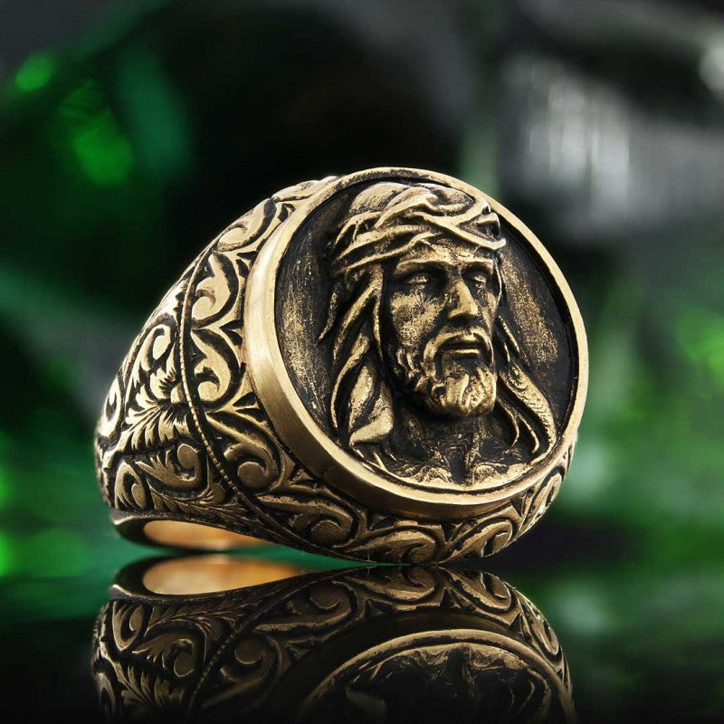 Jesus Crown Ring