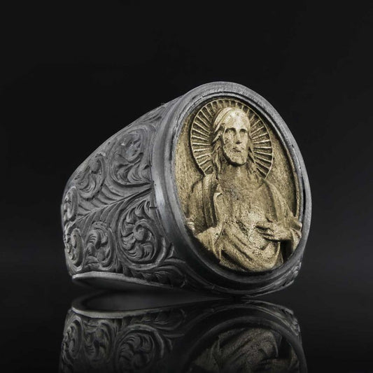 Jesus Sun Ring - view 2