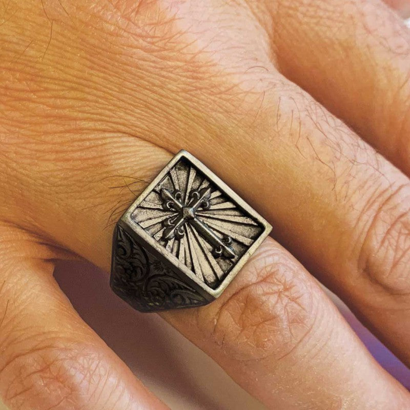 Christian Cross Ring