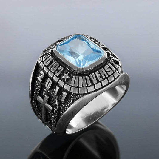 Colorado Class Ring by SWISS PLUS - Custom College Class Rings - view 2