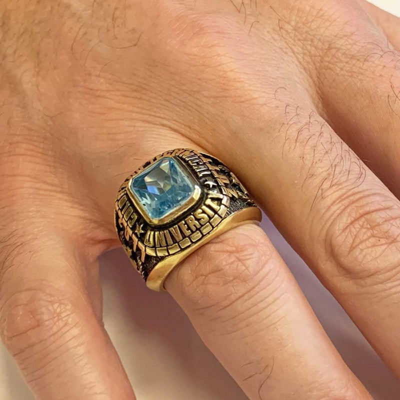 Colorado Class Ring by SWISS PLUS - Custom College Class Rings - view 7