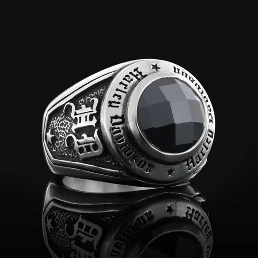 Custom Design Harley Davidson Ring - view 2