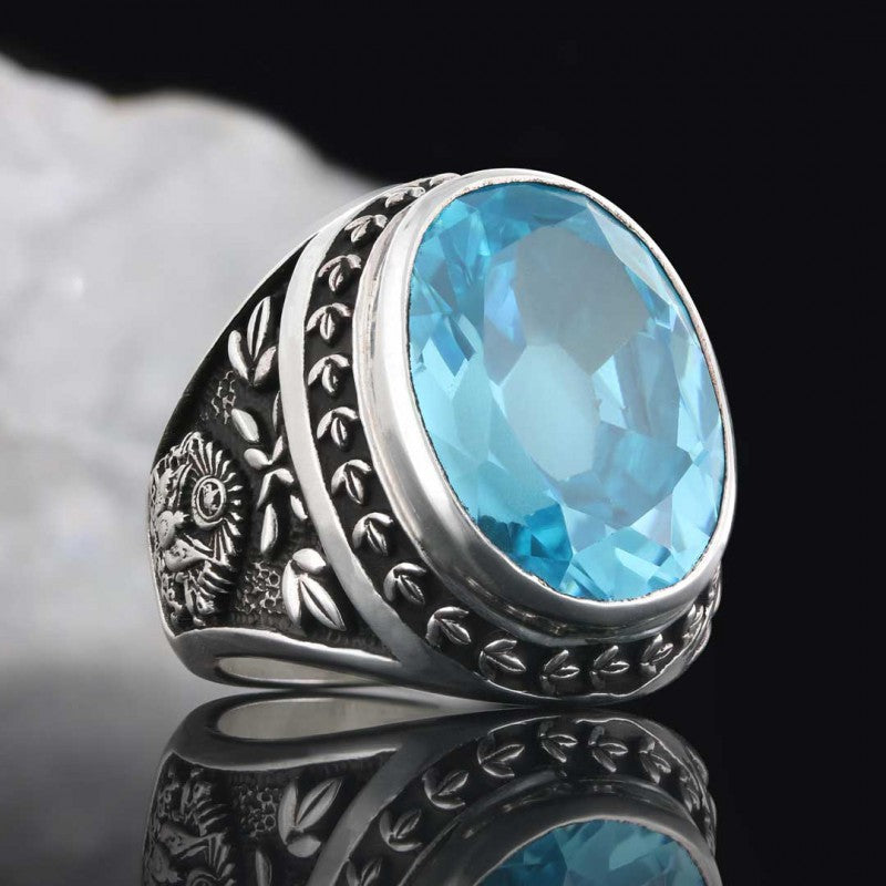 Custom Design Ottoman Tughra - State Coat of Arms Ring