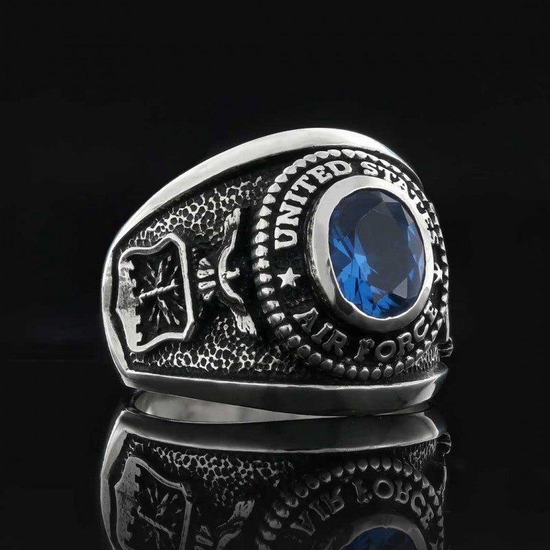 Custom Design United States Air Force Ring by SWISS PLUS - Military Rings - view 3