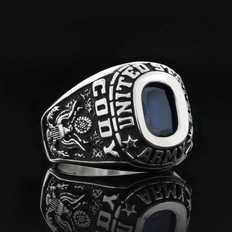 Custom Design United States Army Ring by SWISS PLUS - Military Rings - view 3