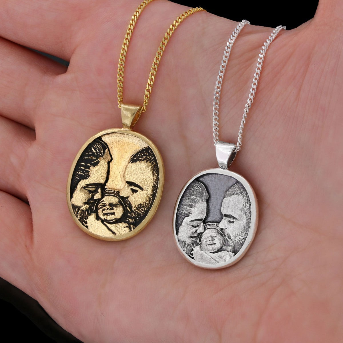 Custom Picture Necklace, A Unique Way to Wear Your Best Memories - view 3