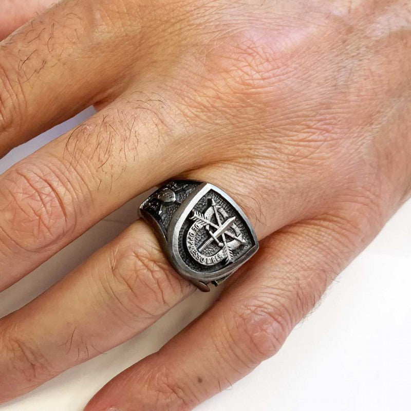 De Oppresso Liber Ring by SWISS PLUS - Military Rings - view 7
