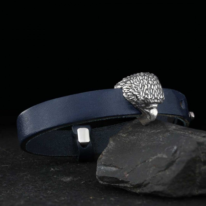 Eagle Leather Bracelet by SWISS PLUS - Unique Design Leather Bracelets - view 7