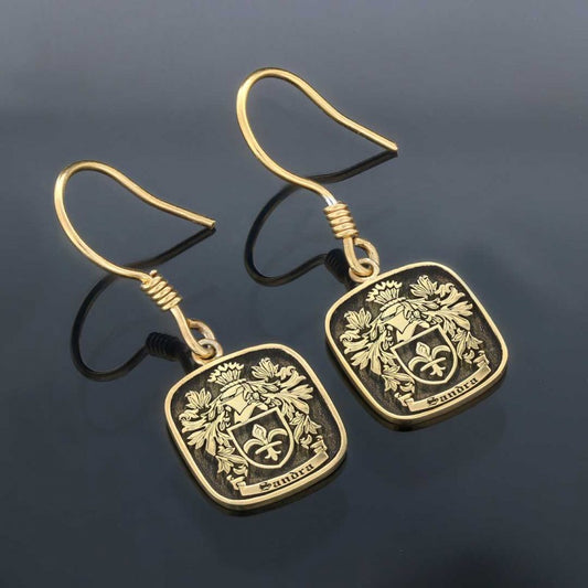 Family Crest Earring