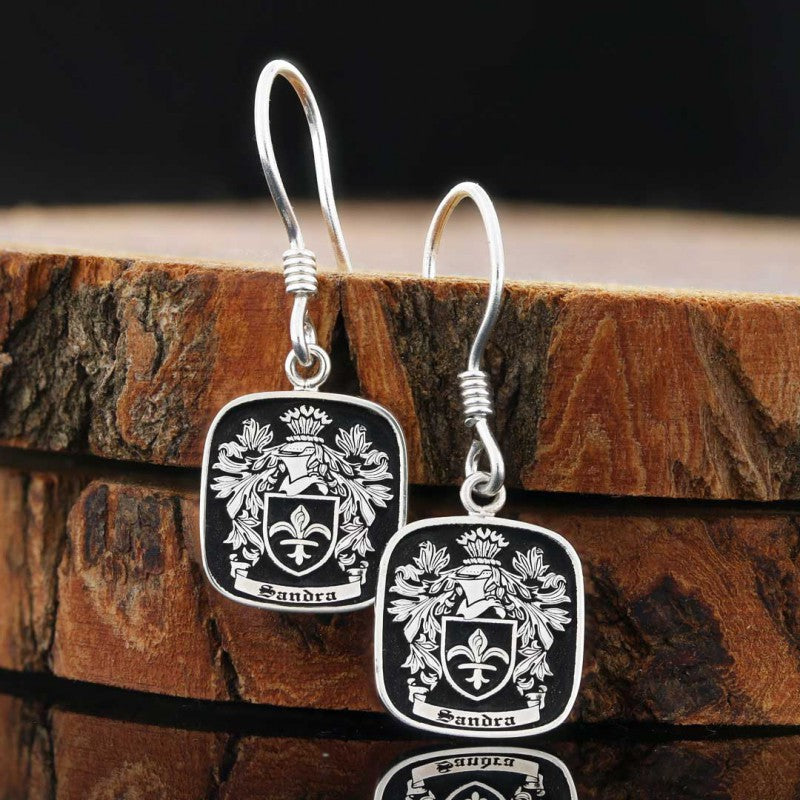Family Crest Earring