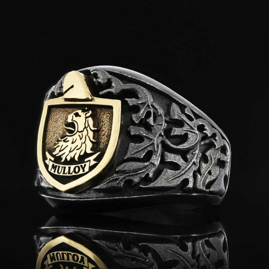 Celtic Design Mulloy Family Ring - view 2