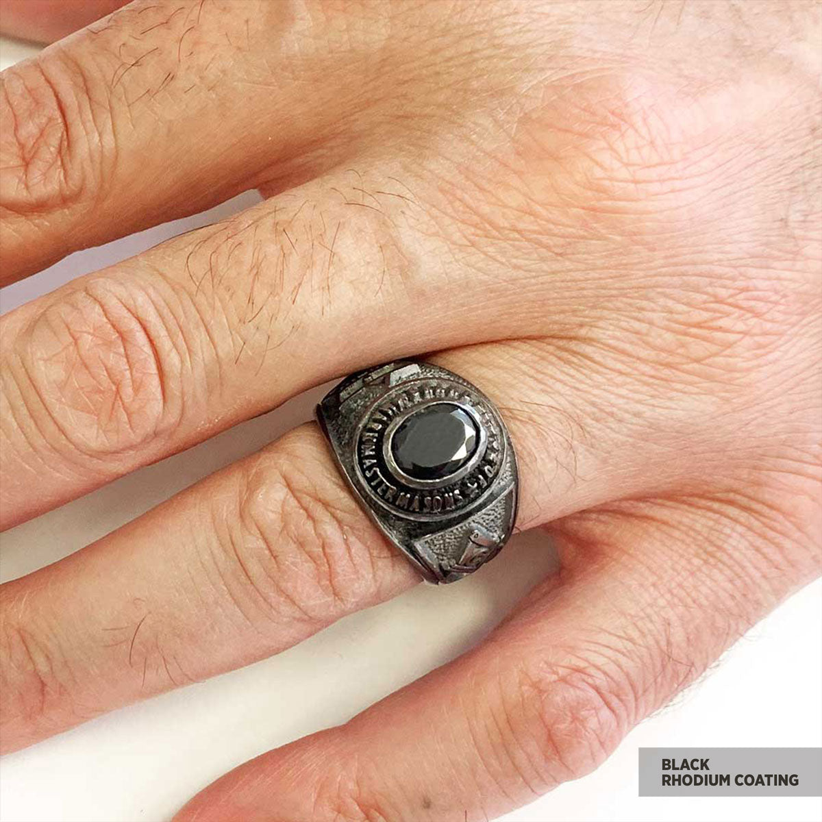 Grand Lodge Of Mark Master Masoss Ring by SWISS PLUS - Mason Collection - view 7