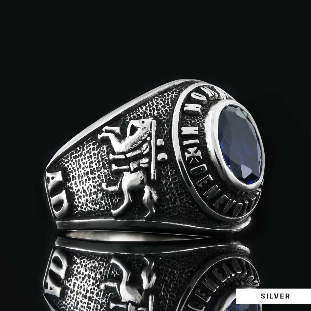 In Nome Deus Benevolentia Masonic Ring, Freemason Ring, Master Mason Rings
