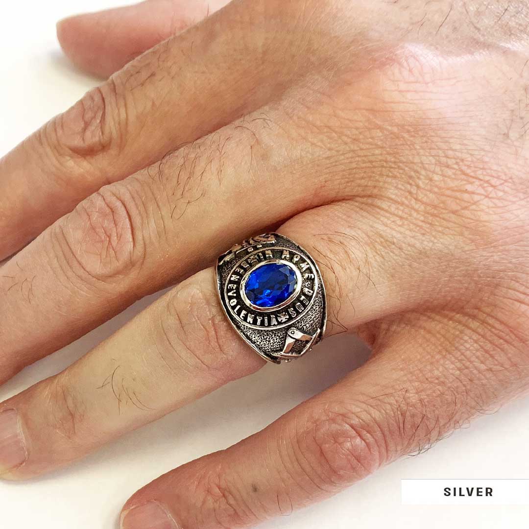 In Nome Deus Benevolentia Masonic Ring, Freemason Ring, Master Mason Rings