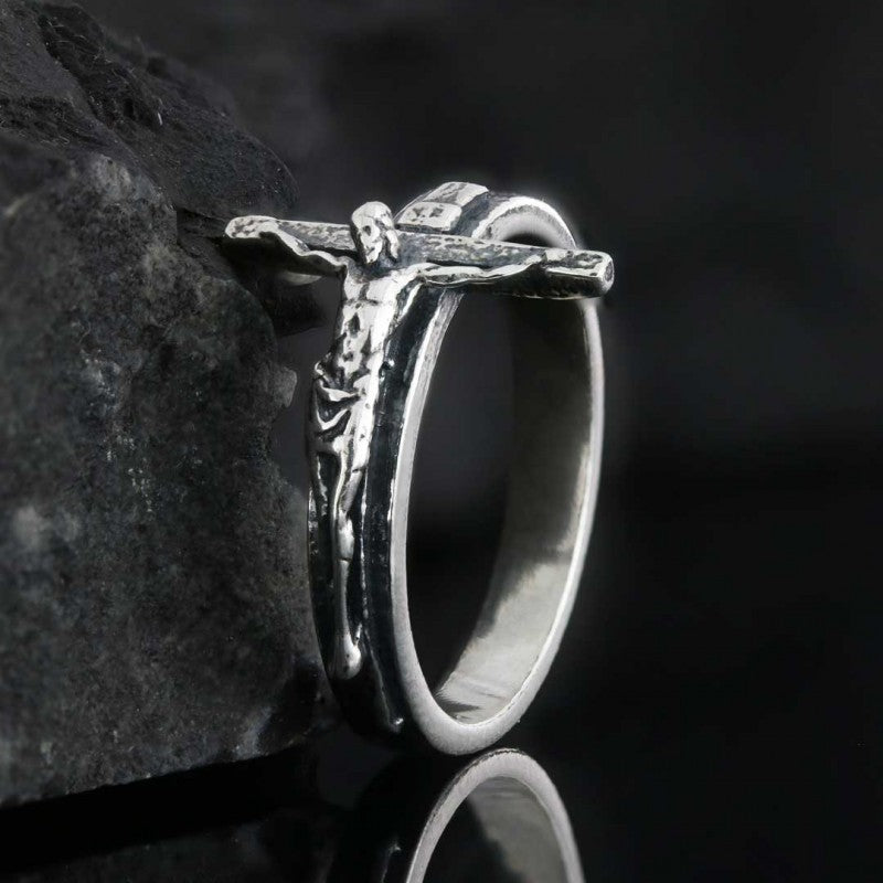 Jesus Crucified Ring
