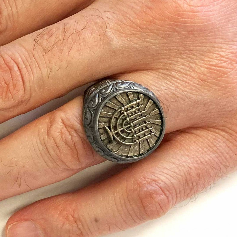 Hanukkah Menorah Ring