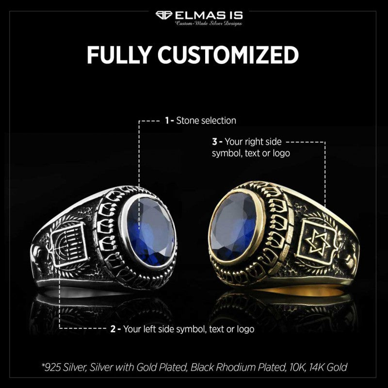 Jewish Ring by SWISS PLUS - Jewish Collection - view 7