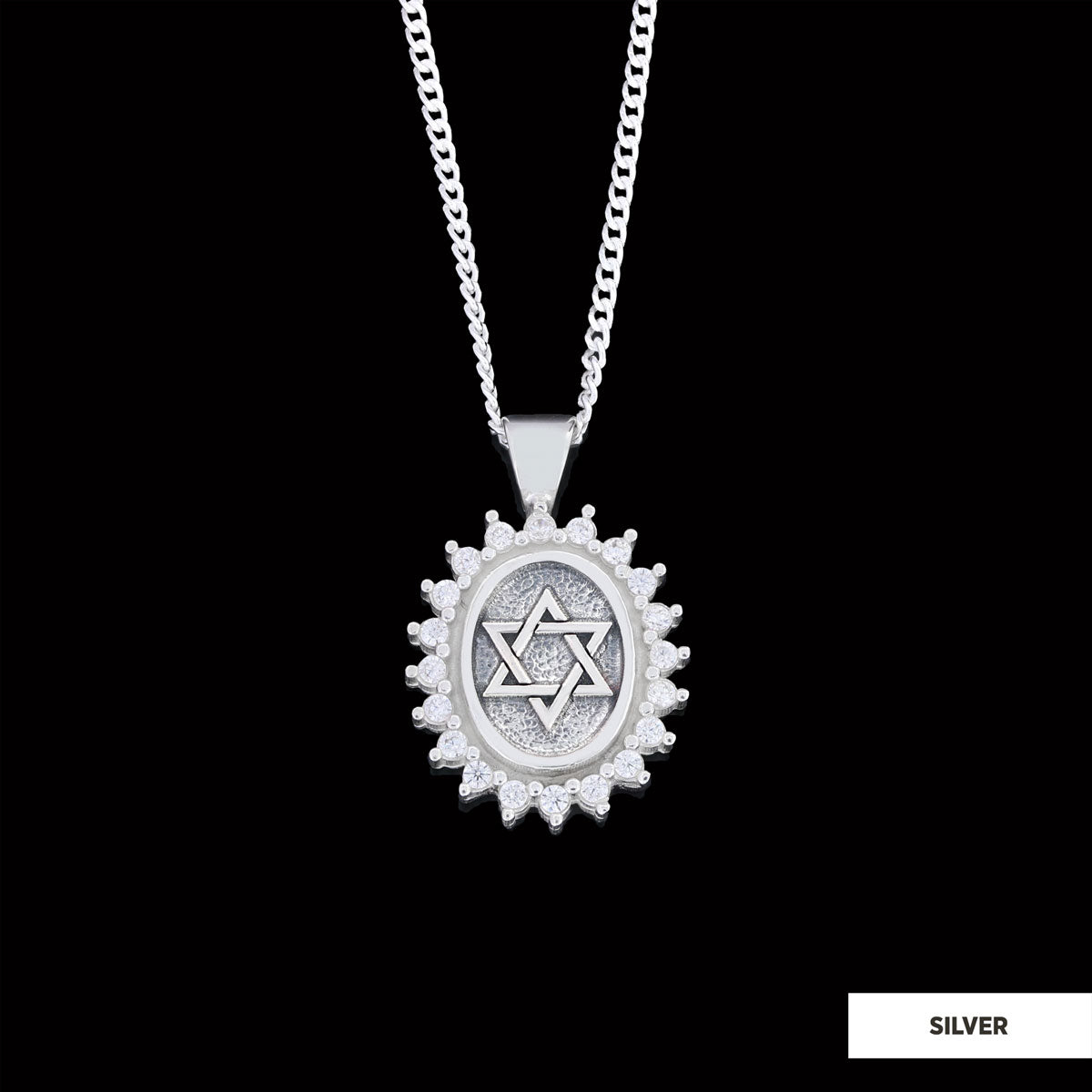 Jewish Star Necklace, Silver Menorah Necklace, Hebrew Chanukah Menorah Necklace, Magen David Necklace, Shield of David Necklace Silver