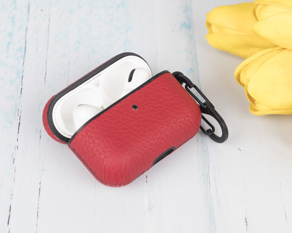 Étui en cuir Juni pour Airpods Pro