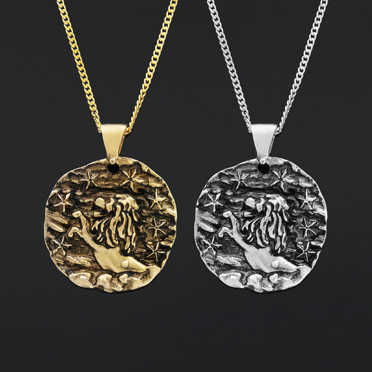 Leo Horoscope Pendant, Leo Zodiac Necklace, Fierce & Fearless, A Perfect Gift for Leos - view 4