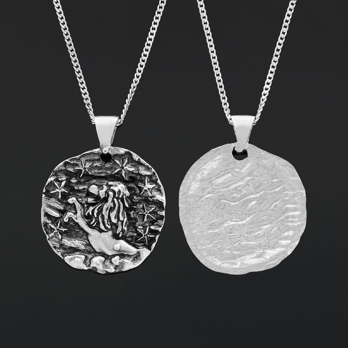 Leo Horoscope Pendant, Leo Zodiac Necklace, Fierce & Fearless, A Perfect Gift for Leos